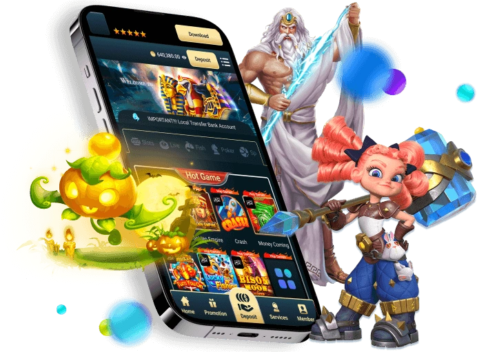 Hình ảnh tiền vàng, chip casino và biểu tượng khuyến mãi, tượng trưng cho các ưu đãi và phần thưởng độc quyền khi đăng nhập mu66 app.
